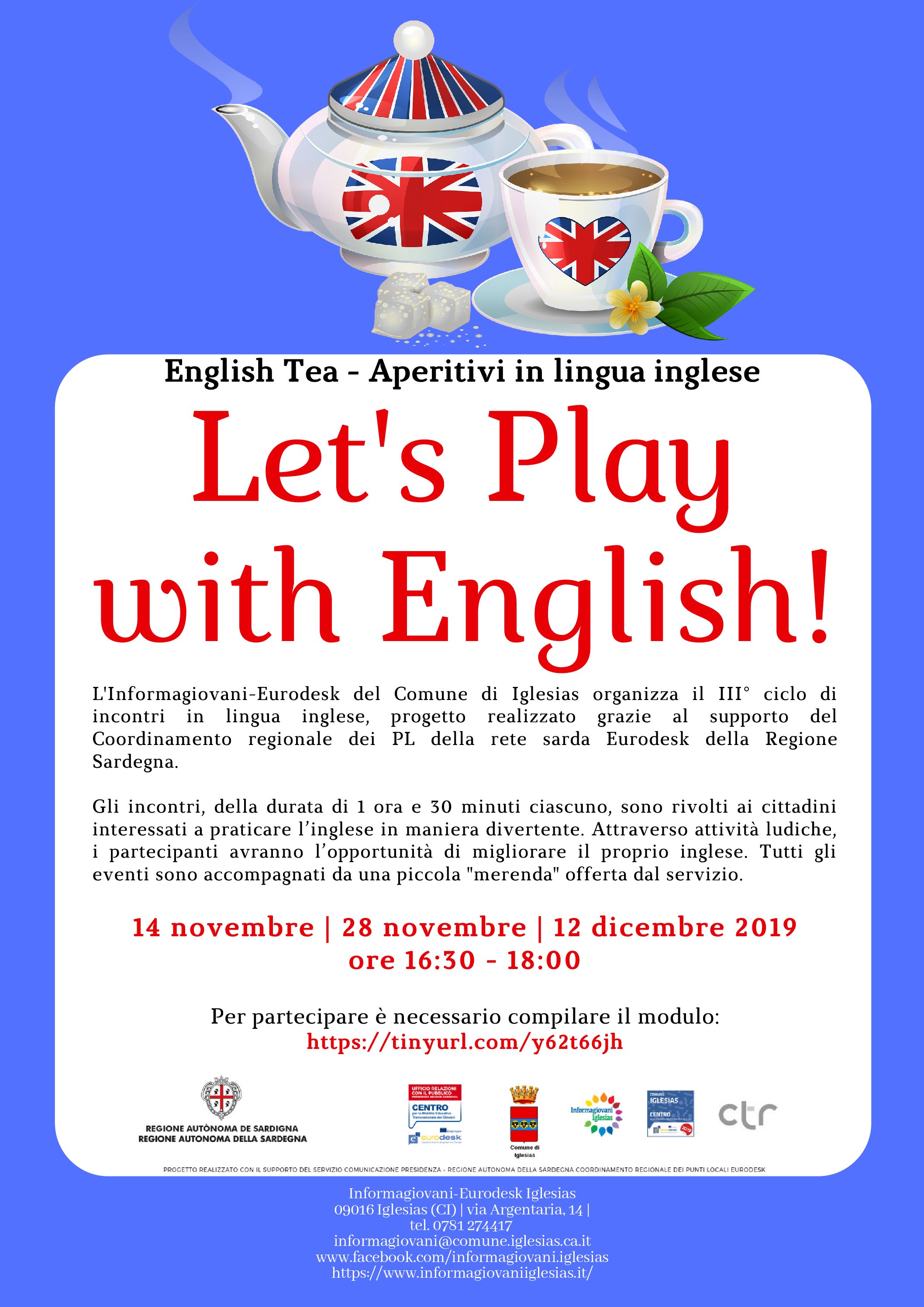 English Tea – Let’s Play with English!