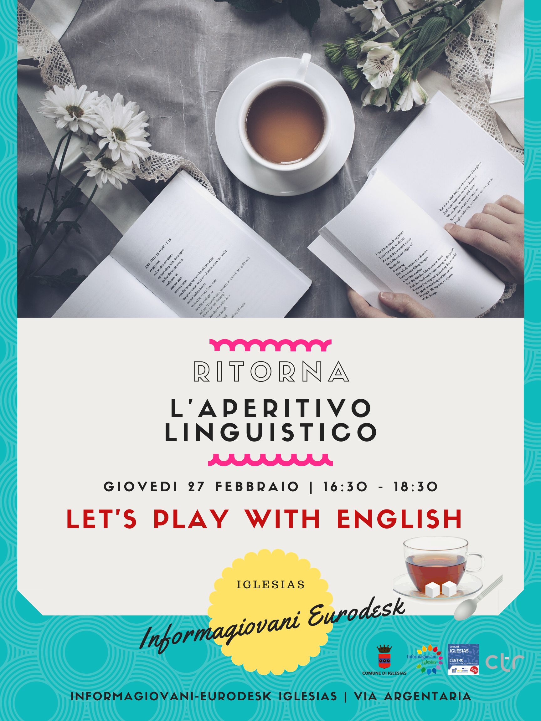 Let’s Play with English! Aperitivo in lingua inglese