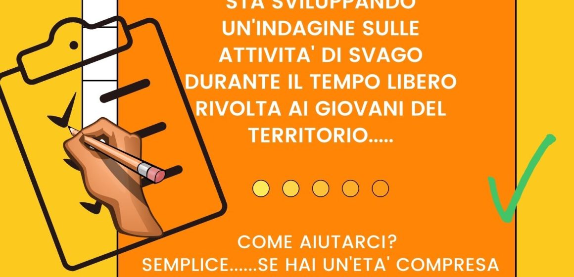 INDAGINE INFORMATIVA…..GIOVANI TRA I 14 E I 35 ANNI