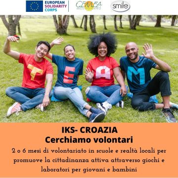 Progetto ESC in Croazia “SMILE TO IKS”