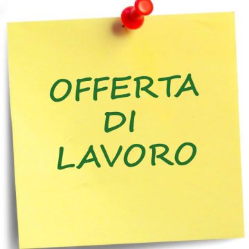 👀 OFFERTA DI LAVORO: