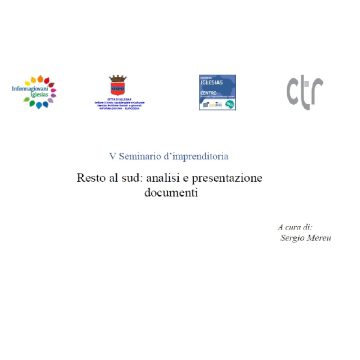 “RESTO AL SUD: analisi e presentazione documenti”