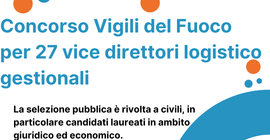 🔎 BANDO DI CONCORSO