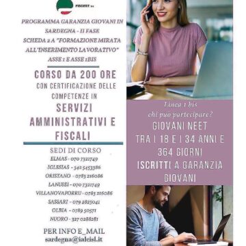 CORSI IAL SARDEGNA GARANZIA GIOVANI
