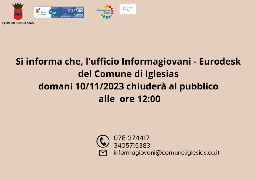 Immagine Ufficio Informagiovani Eurodesk Iglesias