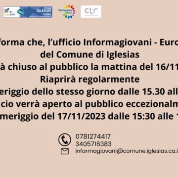 Immagine Ufficio Informagiovani Eurodesk Iglesias