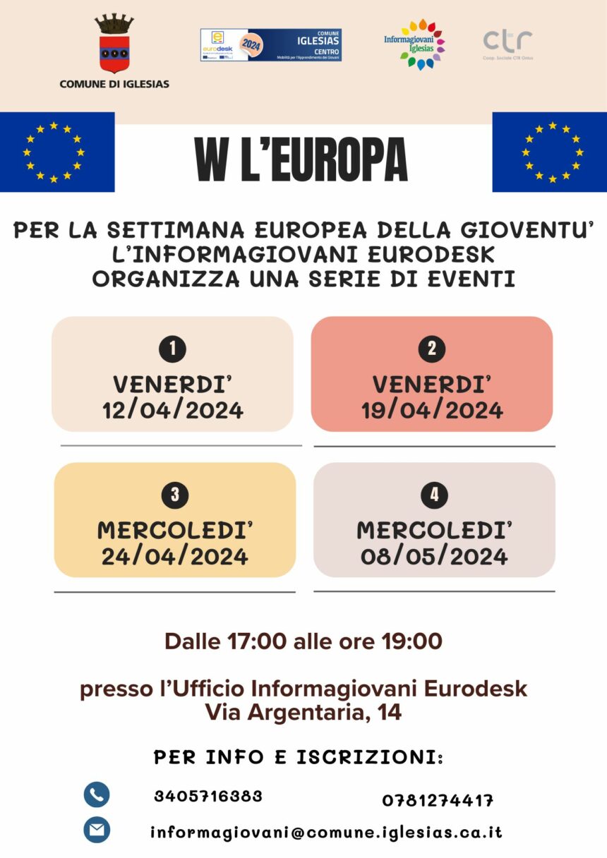 Immagine Informagiovani Eurodesk Iglesias