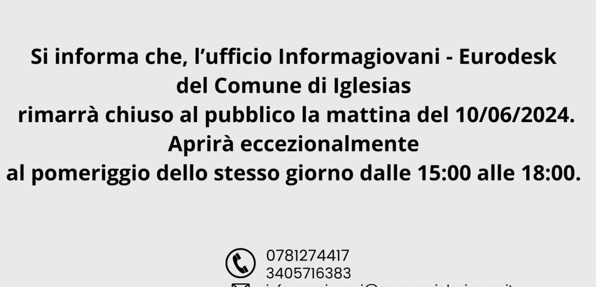 Immagine Informagiovani Eurodesk Iglesias