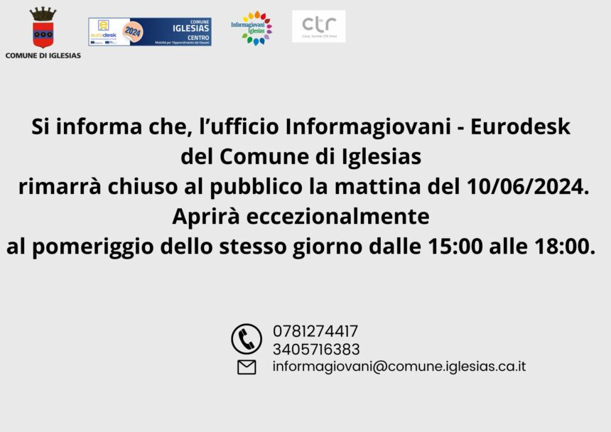 Immagine Informagiovani Eurodesk Iglesias