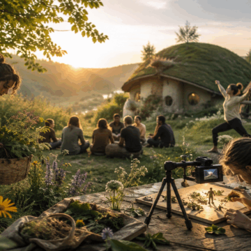 Cherish the Weeds: uno scambio Erasmus+ tra natura, arte digitale e benessere mentale in Slovenia